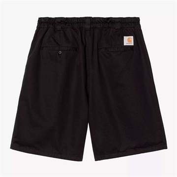 Carhartt WIP Marv Shorts Black Stone Washed